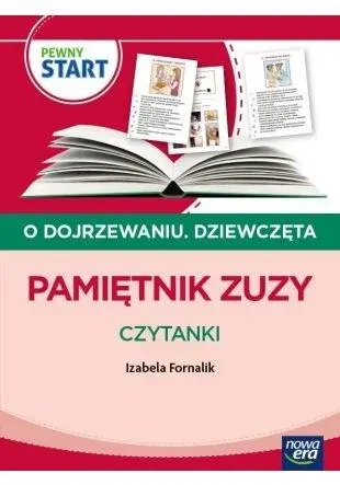 Książka - PEWNY START. O DOJRZEWANIU. DZIEWCZĘTA Pamiętnik Zuzy. Czytanki