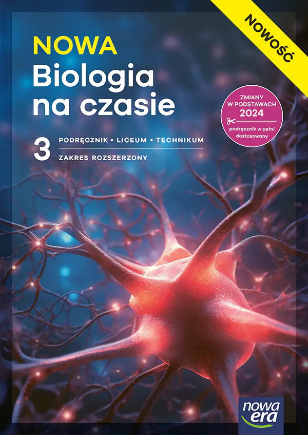 Książka - NOWA Biologia na czasie 3. Podręcznik dla liceum ogólnokształcącego i technikum. Zakres rozszerzony. Edycja 2026