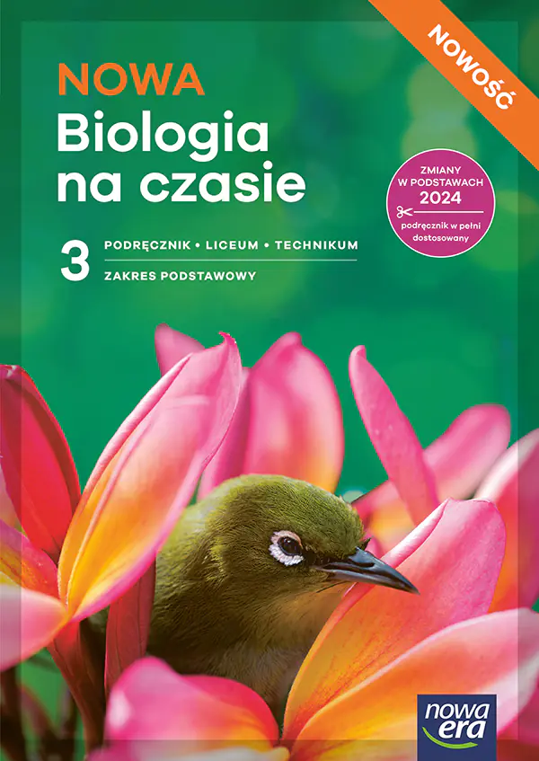 Książka - NOWA Biologia na czasie 3. Podręcznik dla liceum ogólnokształcącego i technikum. Zakres podstawowy. Edycja 2026