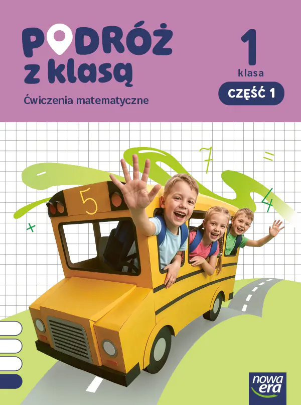 Książka - Podróż z klasą 1. Część 1. Ćwiczenia matematyczne. Edycja 2026