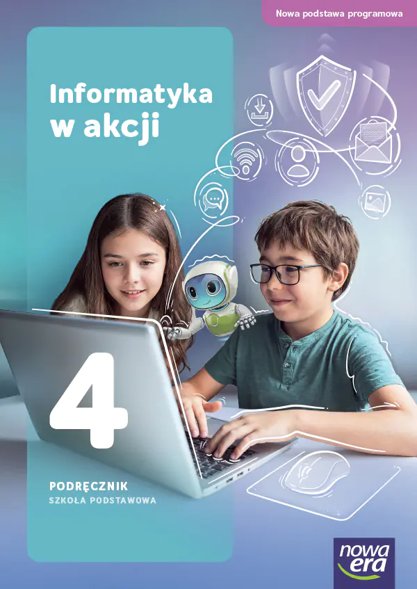 Książka - Informatyka w akcji 4. Podręcznik. Edycja 2026