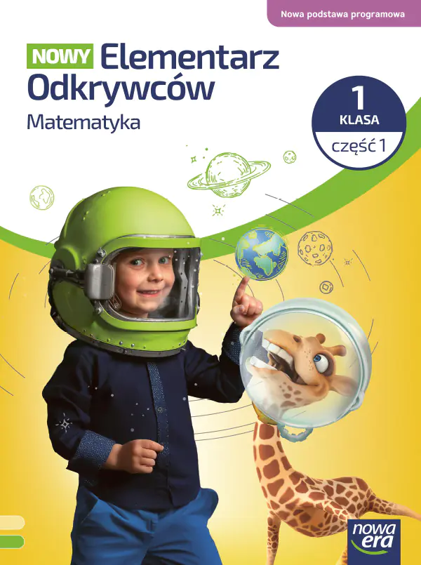 Książka - NOWY Elementarz Odkrywców. Klasa 1. Część 1. Matematyka. Podręcznik. Edycja 2026