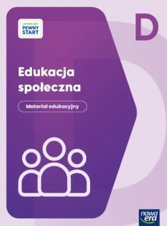 Książka - ŁATWIEJSZY PEWNY START. Poziom D Edukacja społeczna. Materiał edukacyjny