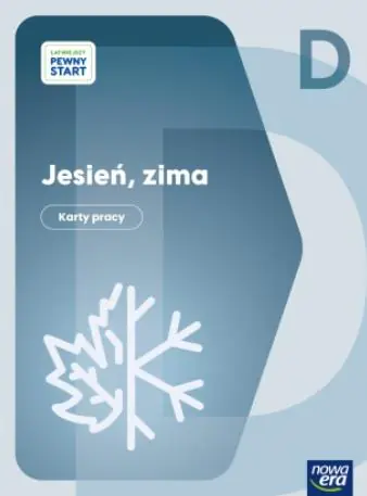 Książka - ŁATWIEJSZY PEWNY START. Poziom D. Jesień, zima. Karty pracy