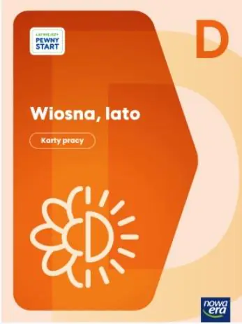 Książka - ŁATWIEJSZY PEWNY START. Poziom D. Wiosna, lato. Karty pracy