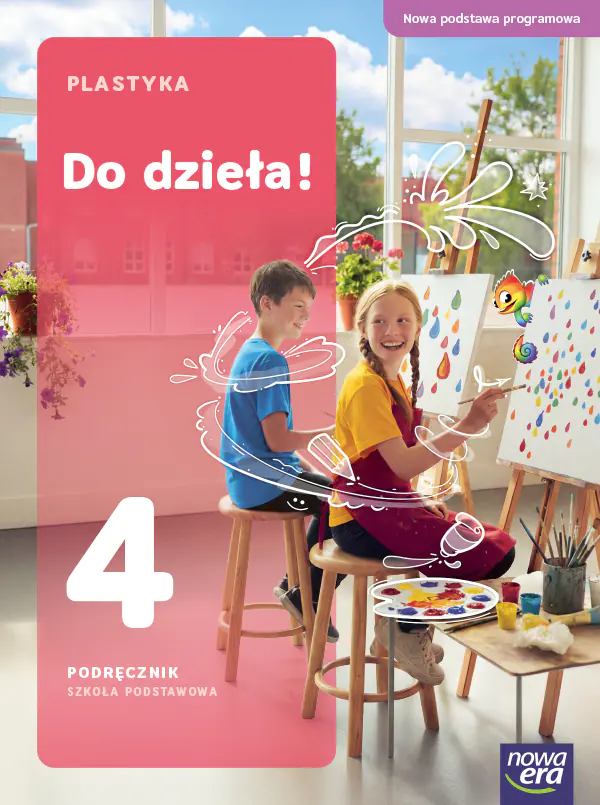 Książka - Do dzieła 4. Nowość! Podręcznik do plastyki dla klasy czwartej szkoły podstawowej. Educja 2026