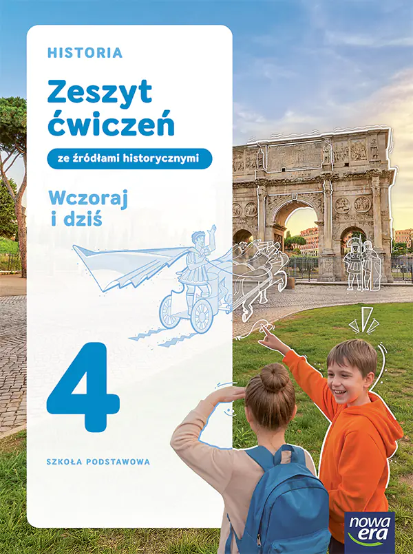 Książka - Wczoraj i dziś 4. Zeszyt ćwiczeń do historii dla klasy czwartej szkoły podstawowej. Edycja 2026