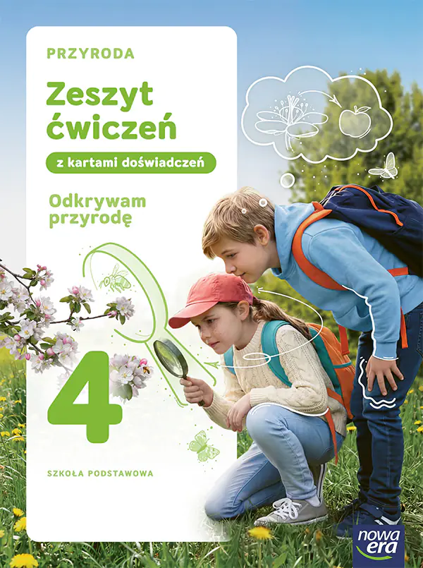 Książka - Odkrywam przyrodę 4. Zeszyt ćwiczeń do przyrody dla klasy czwartej szkoły podstawowej. Edycja 2026