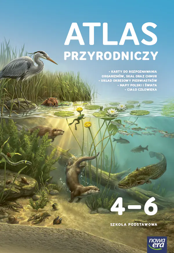 Książka - Odkrywam przyrodę. Atlas do przyrody dla szkoły podstawowej