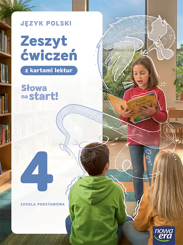 Książka - Słowa na start! 4. Zeszyt ćwiczeń do języka polskiego dla klasy czwartej szkoły podstawowej. Edycja 2026