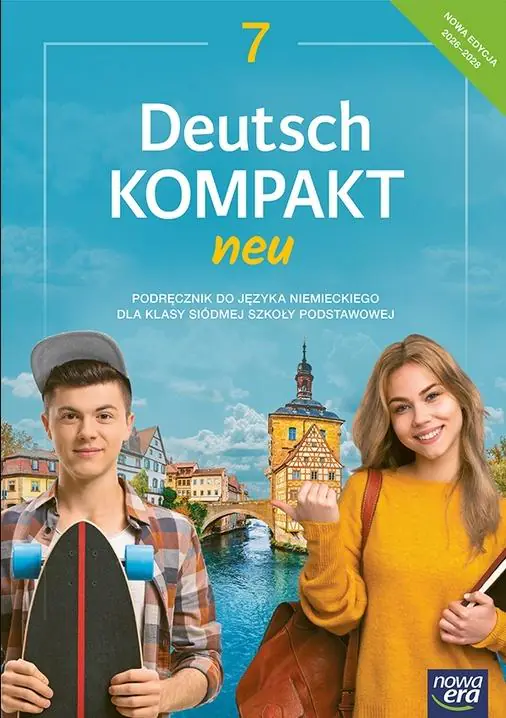 Książka - Deutsch KOMPAKT neu 7. Podręcznik do języka niemieckiego dla klasy siódmej szkoły podstawowej. Nowa edycja 2026–2028