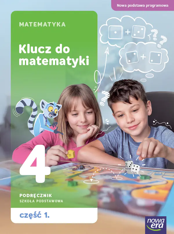 Książka - Klucz do matematyki 4. Część 1. Podręcznik. Edycja 2026