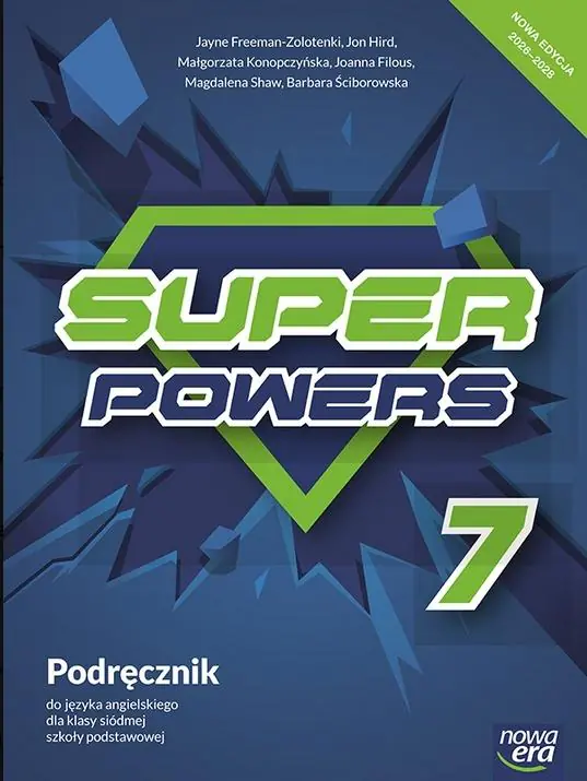 Książka - Super Powers 7. Podręcznik do języka angielskiego dla klasy siódmej szkoły podstawowej. Nowa edycja 2026-2028