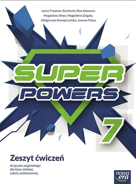 Książka - Super Powers 7. Zeszyt ćwiczeń do języka angielskiego dla klasy siódmej szkoły podstawowej. Nowa edycja 2026-2028