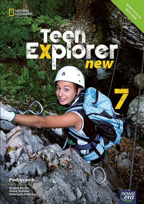 Książka - Teen Explorer New 7. Podręcznik do języka angielskiego dla klasy siódmej szkoły podstawowej. Nowa edycja 2026-2028