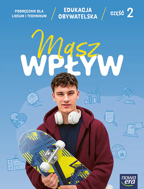 Książka - Masz wpływ 2. Edukacja obywatelska. Podręcznik dla liceum ogólnokształcącego i technikum. Edycja 2026