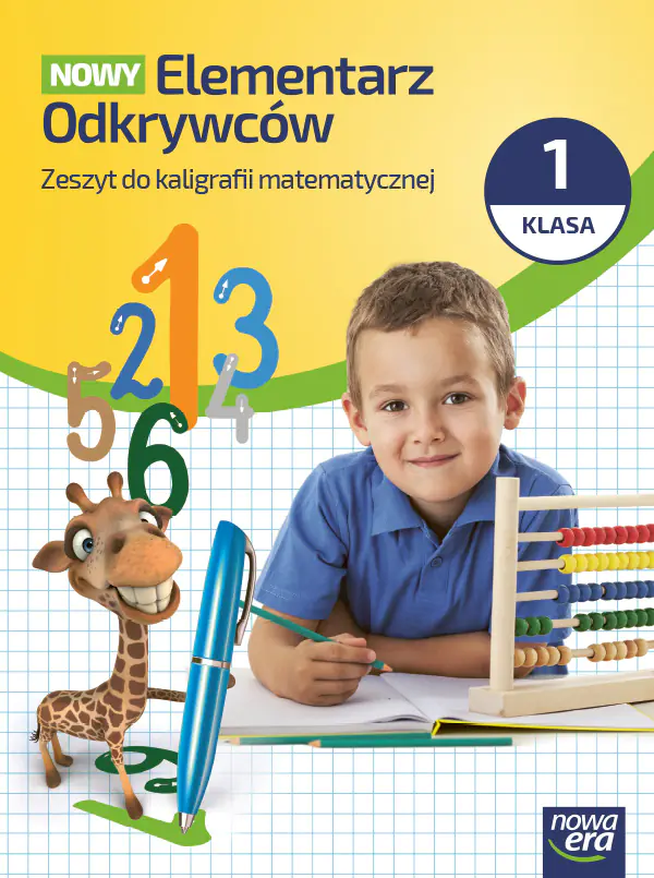 Książka - NOWY Elementarz Odkrywców. Klasa 1. Zeszyt do kaligrafii matematycznej. Edycja 2026
