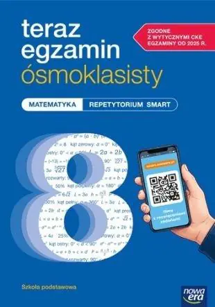 Książka - Teraz egzamin ósmoklasisty. Matematyka. Repetytorium SMART 2026-2027