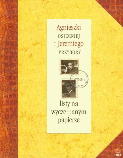 Książka - Listy na wyczerpanym Papierze   płyta CD