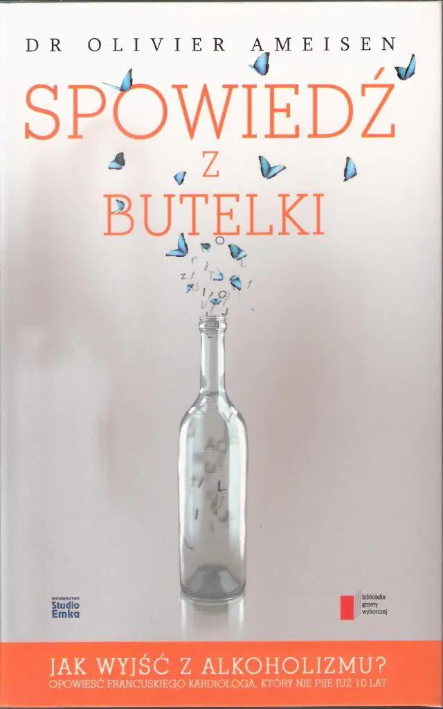 Książka - Spowiedź z butelki