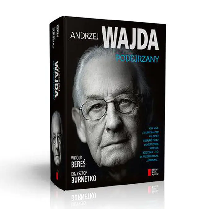 Książka - Andrzej Wajda. Podejrzany
