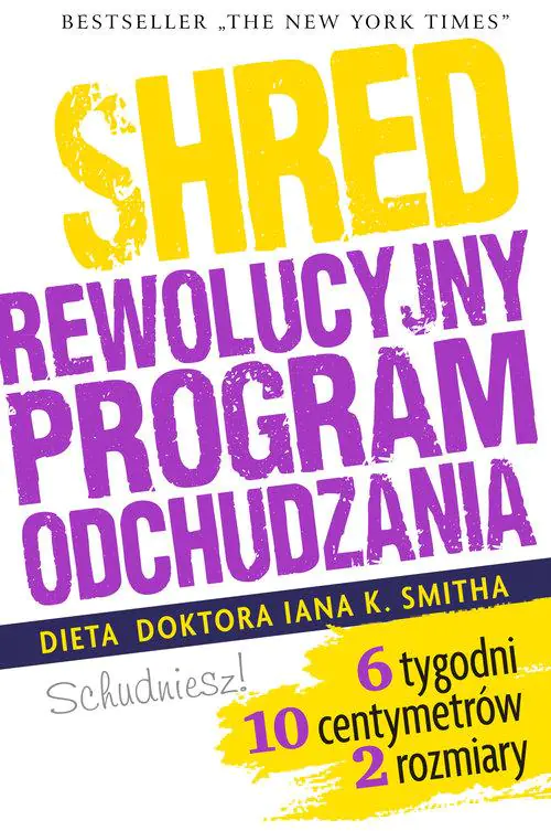 Książka - Shred, czyli rewolucyjny program odchudzania