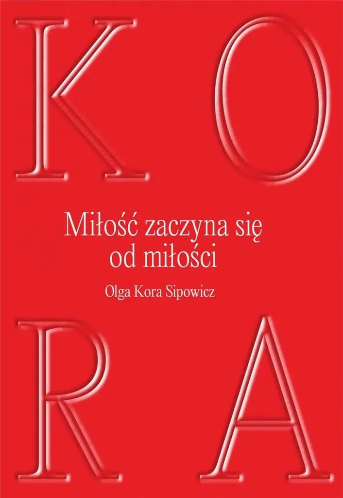 Książka - Miłość zaczyna się od miłości