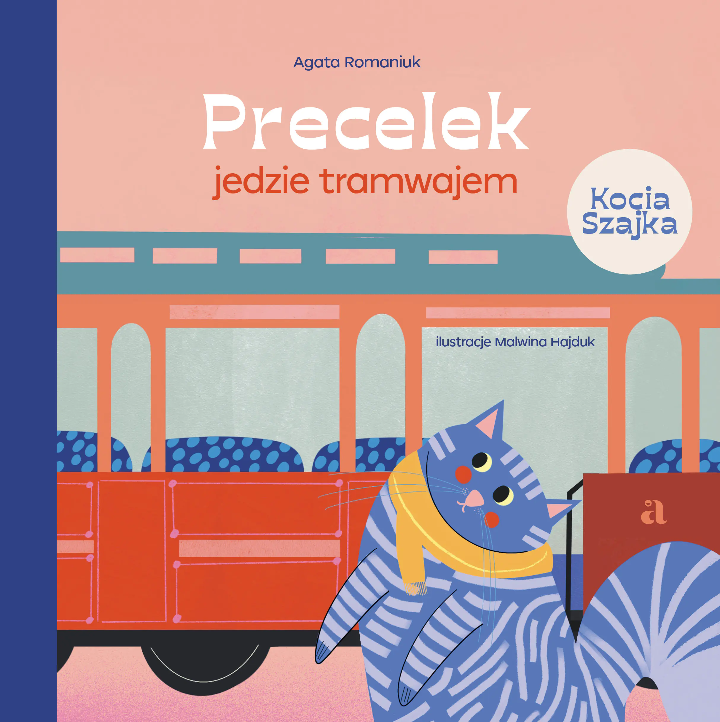 Książka - Precelek jedzie tramwajem