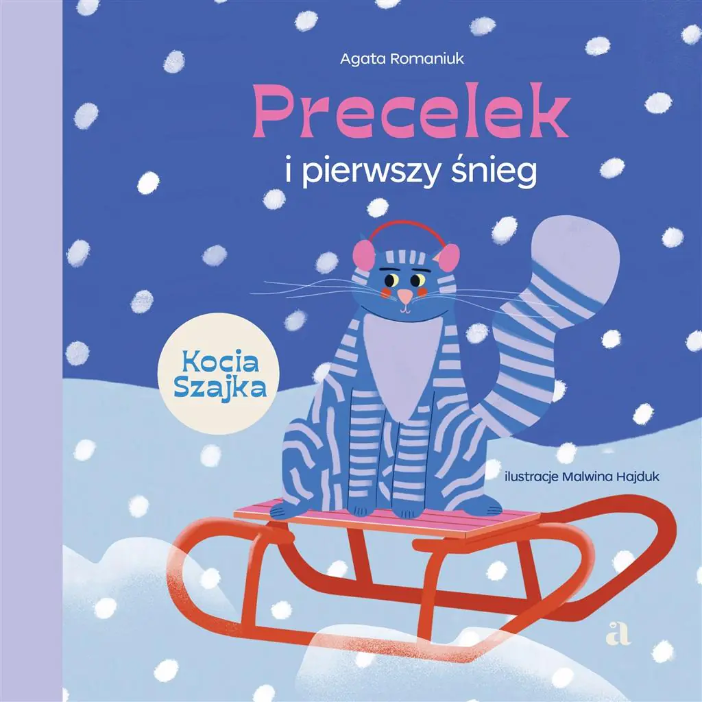 Książka - Precelek i pierwszy śnieg
