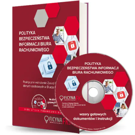 Książka - Polityka bezpieczeństwa informacji biura rachunkowego