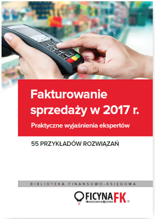 Książka - Fakturowanie sprzedaży w 2017
