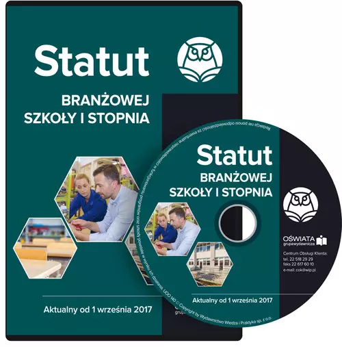 Książka - Statut branżowej szkoły I stopnia Aktualny od 1 września 2017