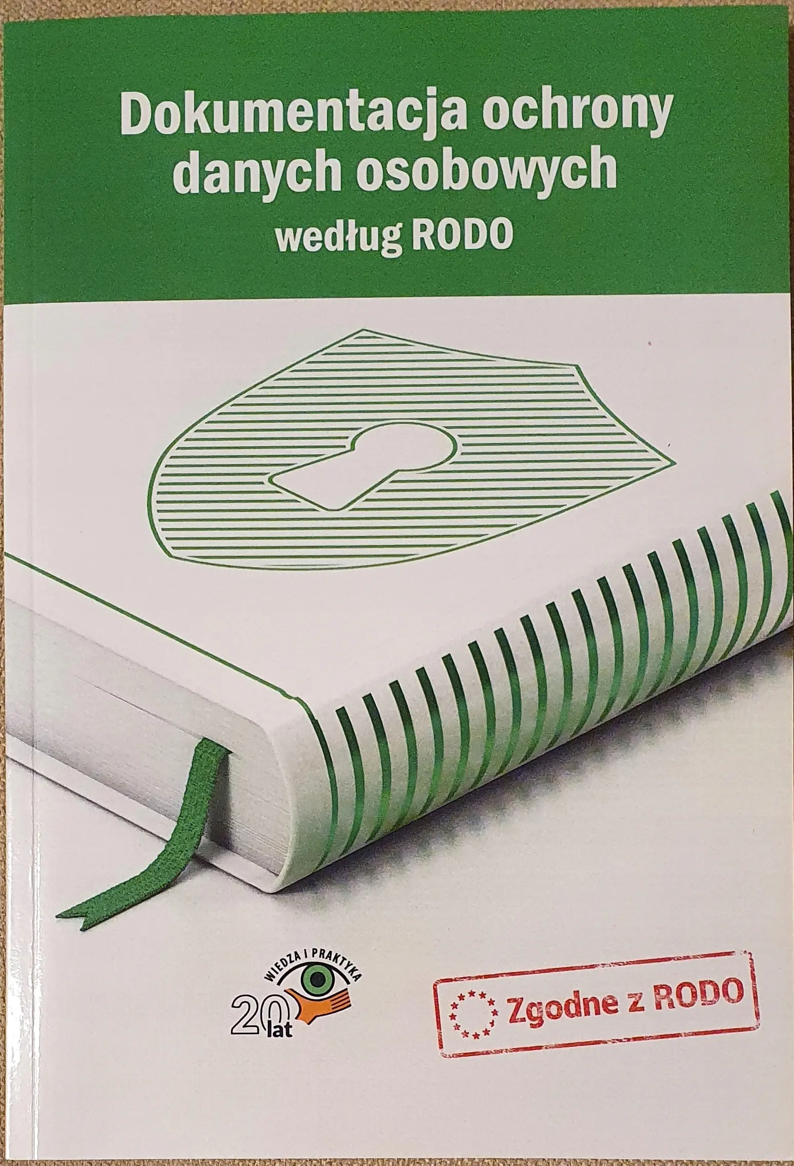 Książka - Dokumentacja ochrony danych osobowych według RODO