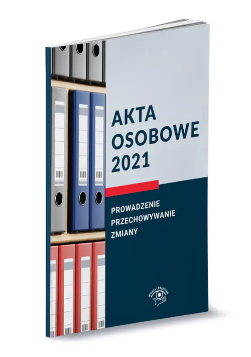 Książka - Akta osobowe 2021
