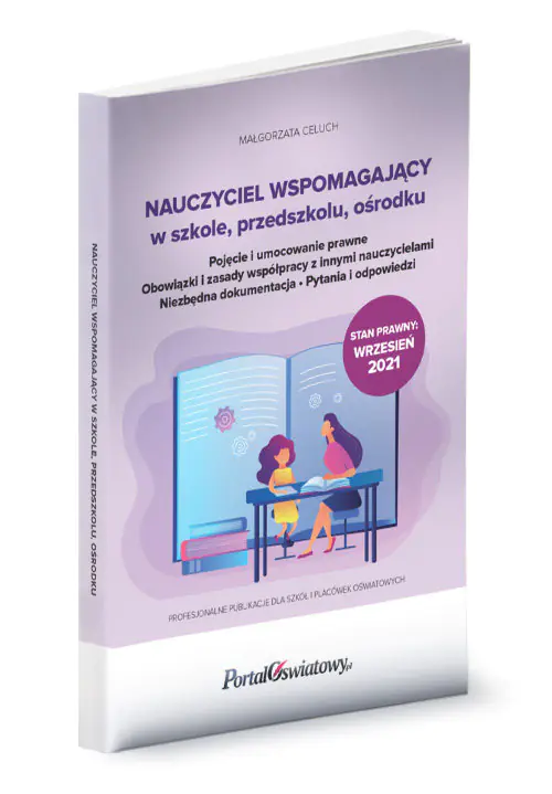 Książka - Nauczyciel wspomagający w szkole przedszkolu ośrodku