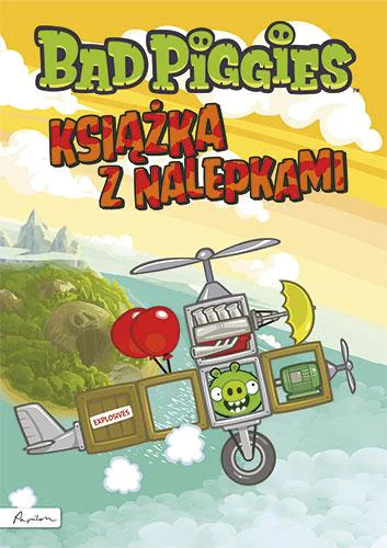 Książka - Bad Piggies. Książka z nalepkami