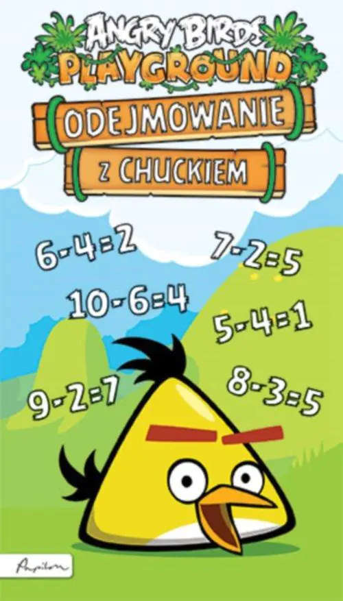 Książka - Angry Birds Playground. Odejmowanie z Chuckiem