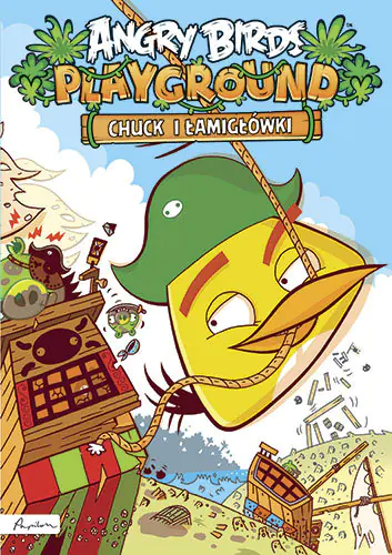 Książka - Angry Birds Playground. Chuck i łamigłówki