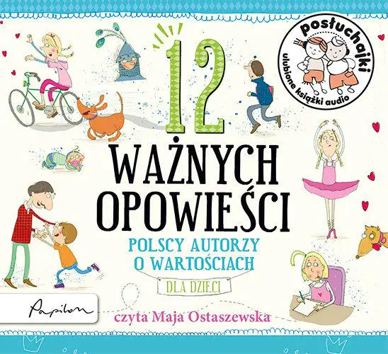Książka - Posłuchajki. 12 ważnych opowieści