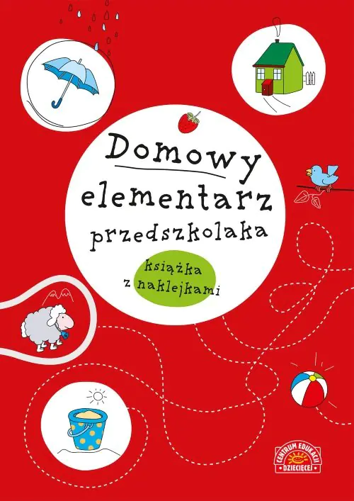 Książka - Domowy elementarz przedszkolaka. Książka z naklejkami