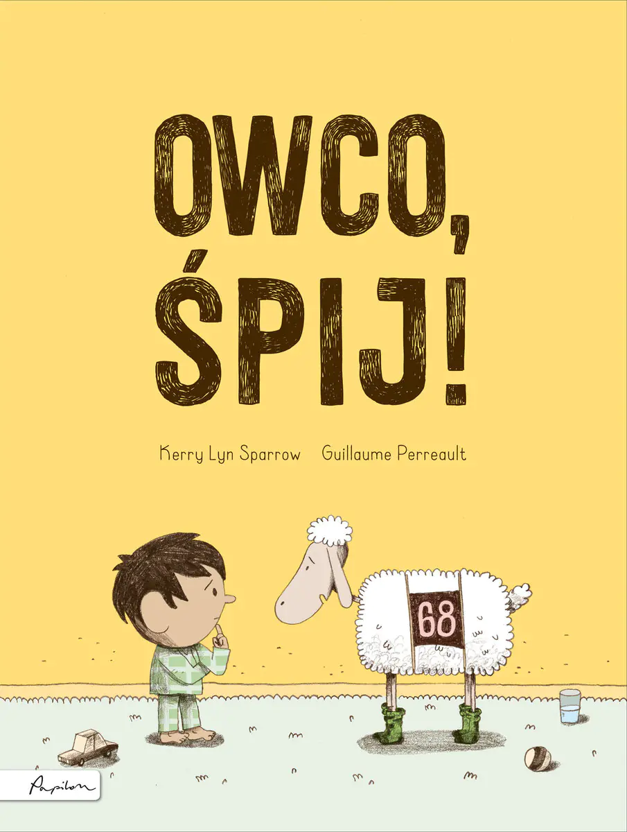 Książka - Owco, śpij!