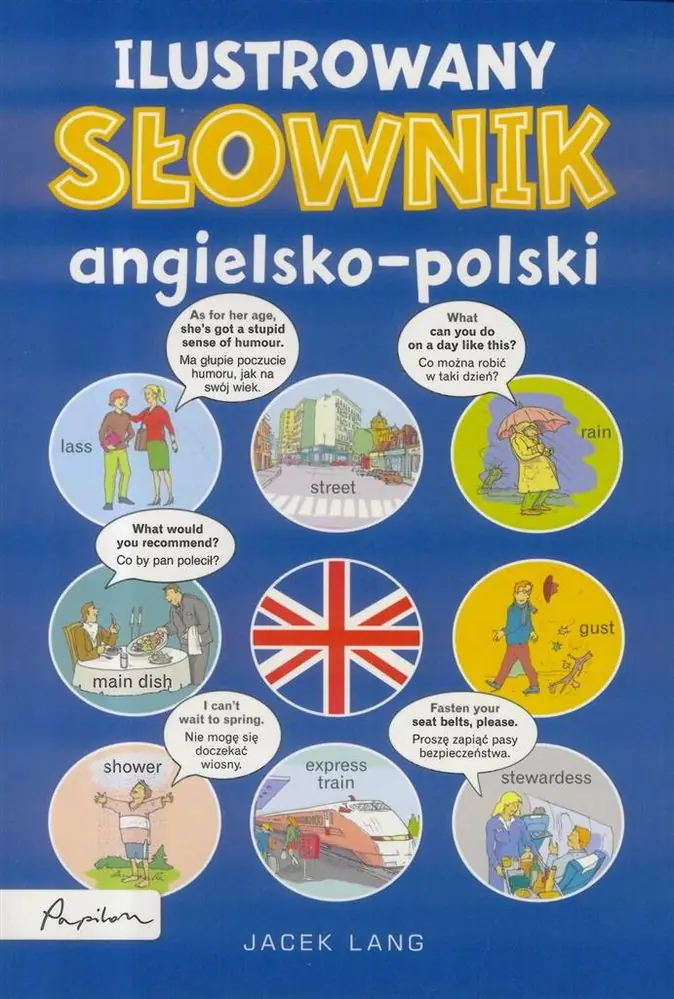 Książka - Ilustrowany słownik angielsko-polski