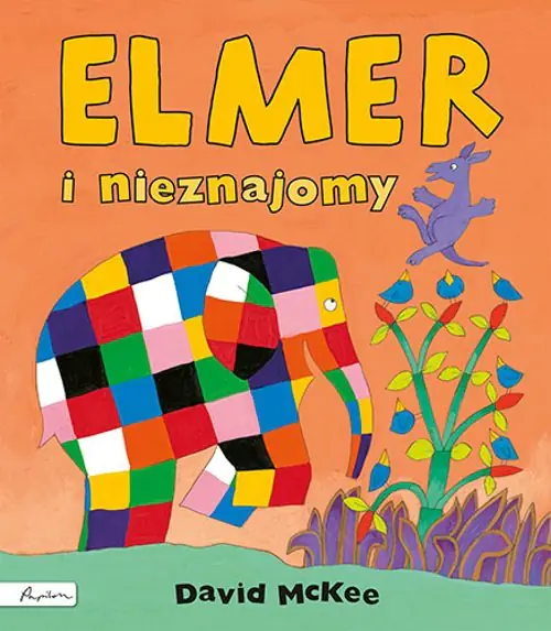 Książka - Elmer i nieznajomy