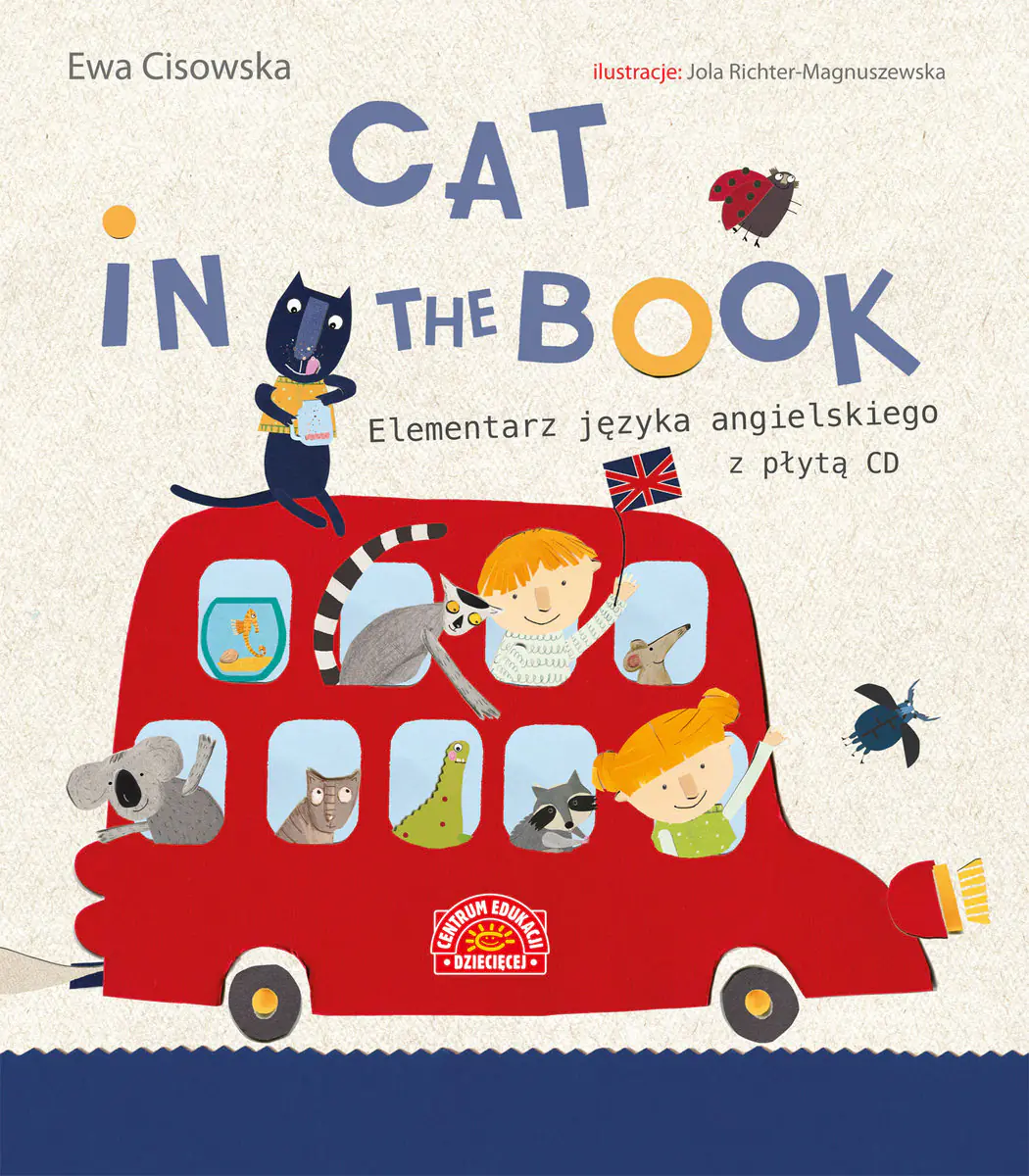 Książka - Cat in the Book. Elementarz języka angielskiego + CD