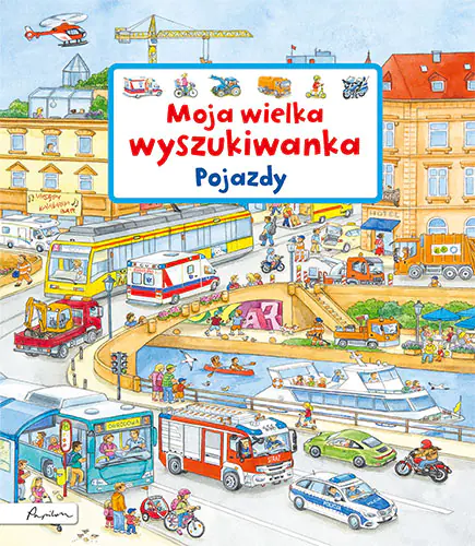 Książka - Moja wielka wyszukiwanka. Pojazdy