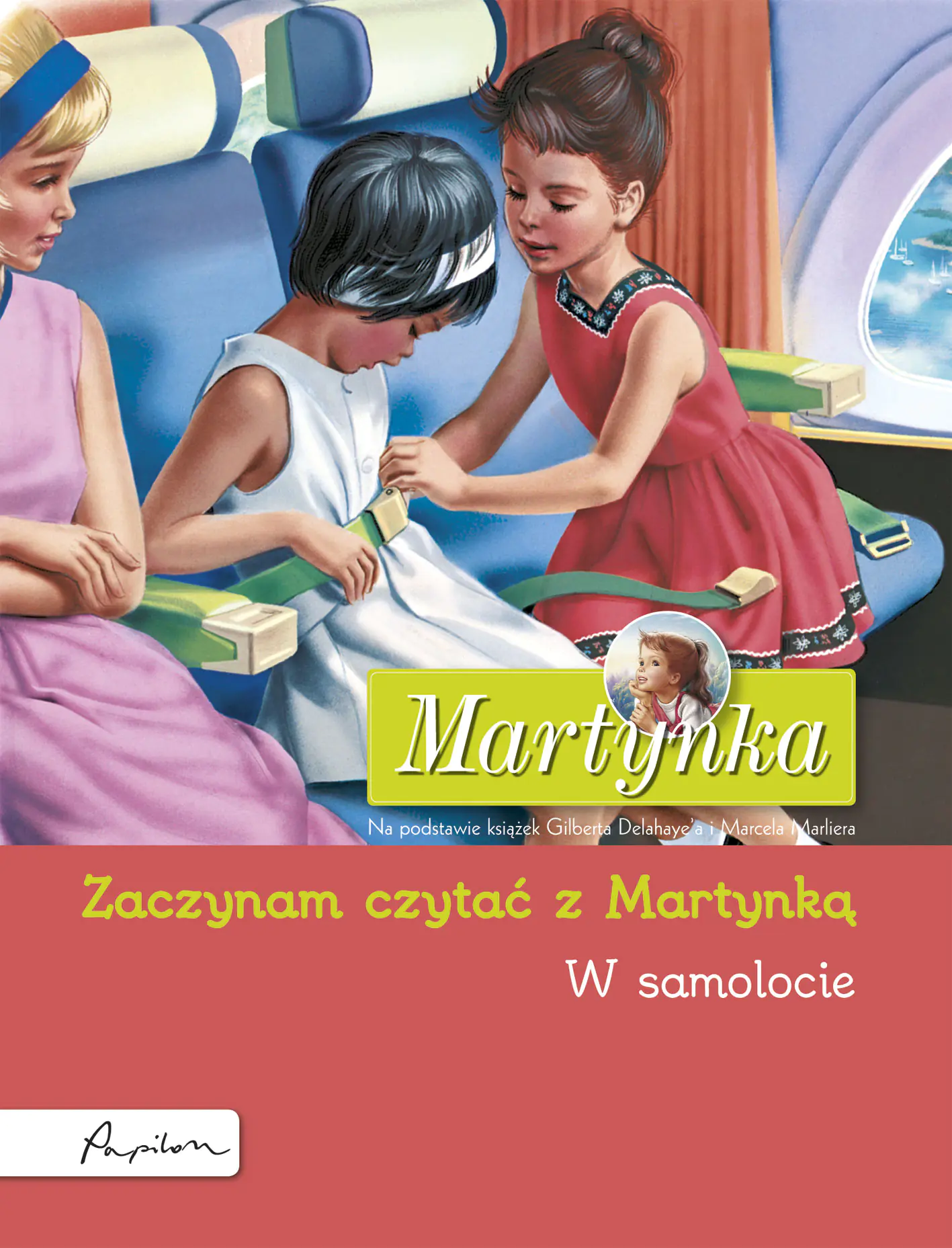 Książka - Martynka. Zaczynam czytać z Martynką. W samolocie