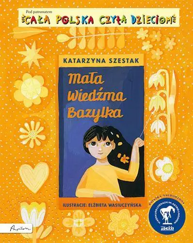Książka - Mała wiedźma Bazylka. Cała Polska czyta dzieciom