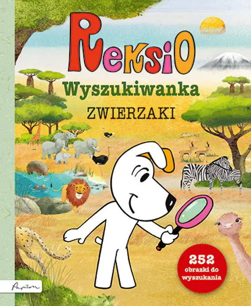 Książka - Reksio wyszukiwanka. Zwierzaki
