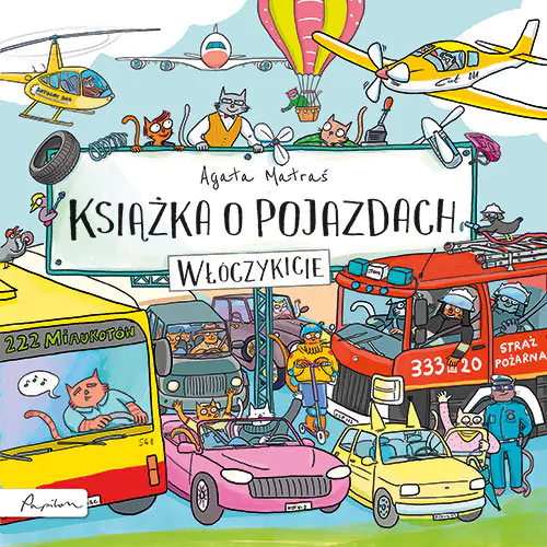 Książka - Książka o pojazdach. Włóczykicie