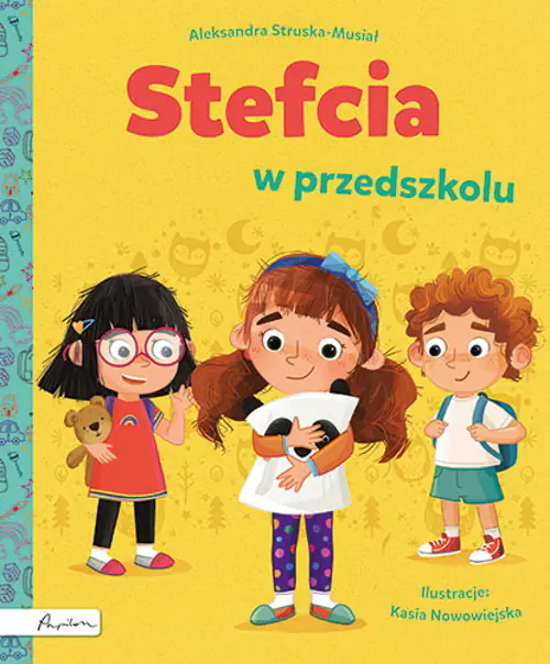 Książka - Stefcia w przedszkolu